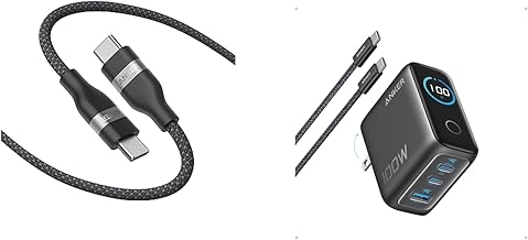 6ft Multi-Color USB C Cable with 240W Power