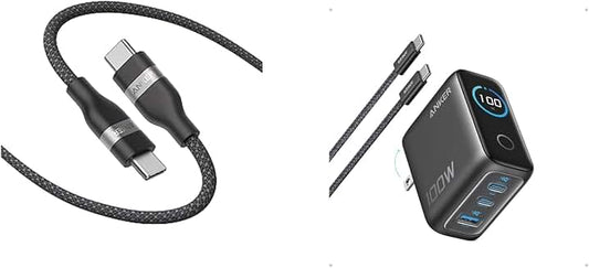 6ft Multi-Color USB C Cable with 240W Power