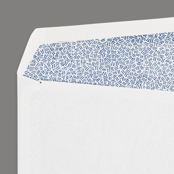 Business Window Envelopes, 4 1/8" x 9 1/2", Bright White, 50 Pack