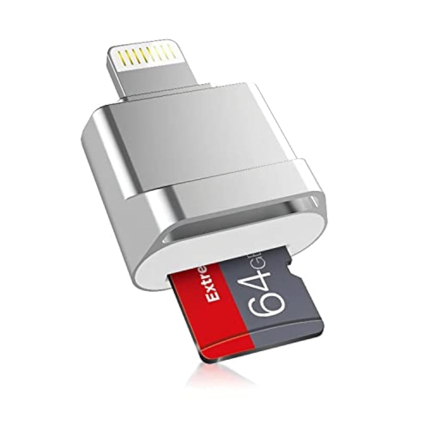 Lightning to Micro SD Card Reader for iPhone and iPad