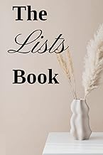 The Lists Book for Your Life and Month
