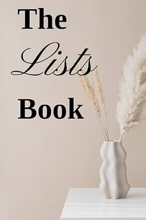 The Lists Book for Your Life and Month