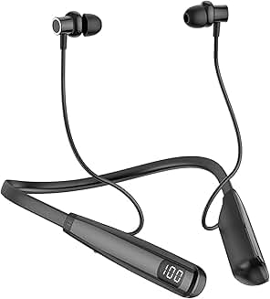 Wireless Sport Neckband Headphones with 100-Hour Battery