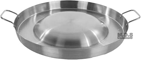 Heavy Duty 21-Inch Stainless Steel Convex Cookware