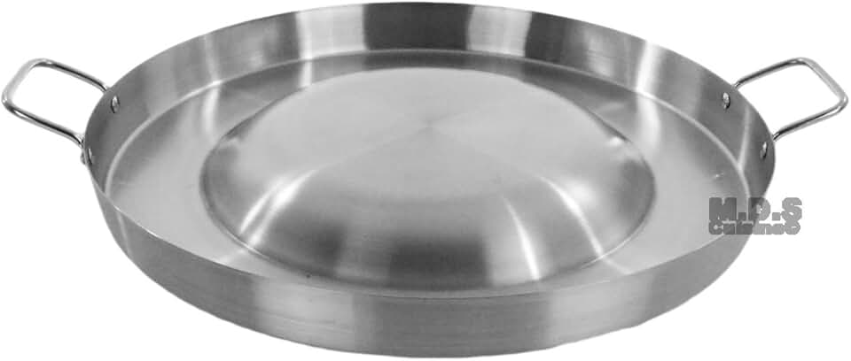 Heavy Duty 21-Inch Stainless Steel Convex Cookware