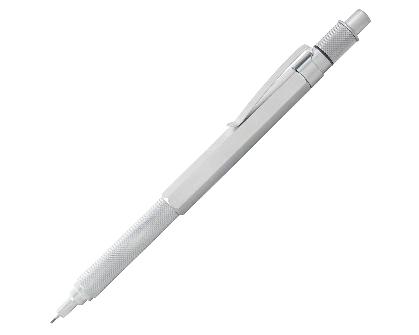 Silver Mechanical Pencil with 0.7mm Lead