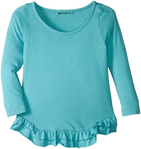 Baby Girls' Updated Nola Top, Blue Lagoon, 3-6 Months