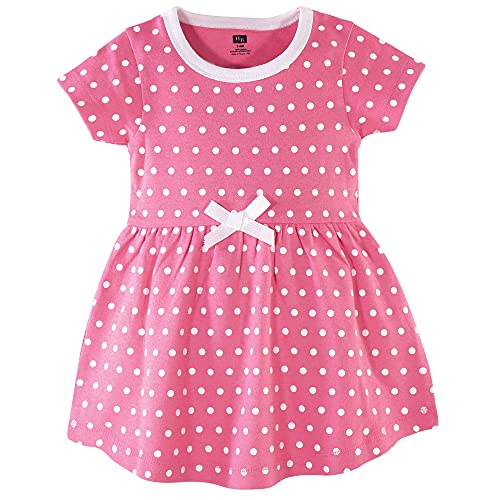 Infant and Toddler Girl Cotton Dresses Spring Mix, 3 Toddler