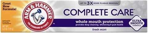 Complete Care Stain Defense Fluoride Toothpaste, 6 oz (6 Pack)