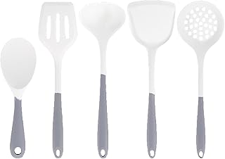 Set of 5 Silicone Cooking Utensils for Kitchen