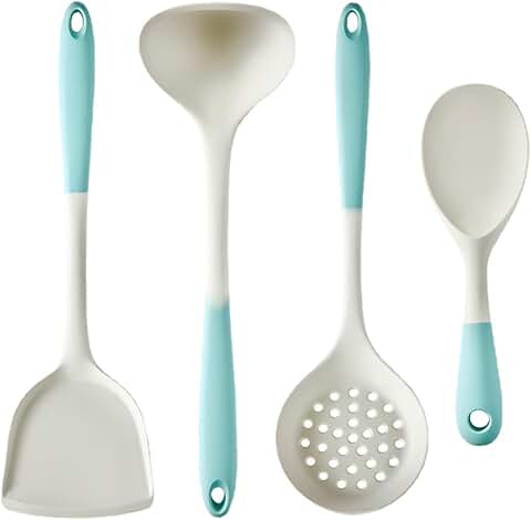 4-Piece Heat-Resistant Silicone Cooking Utensil Set