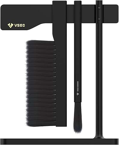Magnetic Coffee Grinder Brush with Storage Rack