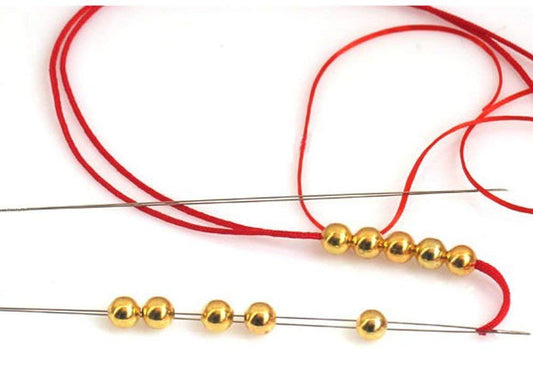 Set of 5 Ultrafine Beading Pins for Jewelry Making