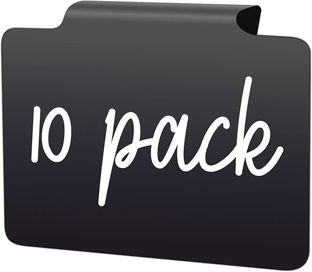 Small Chalk Labels for Pantry and Storage Baskets