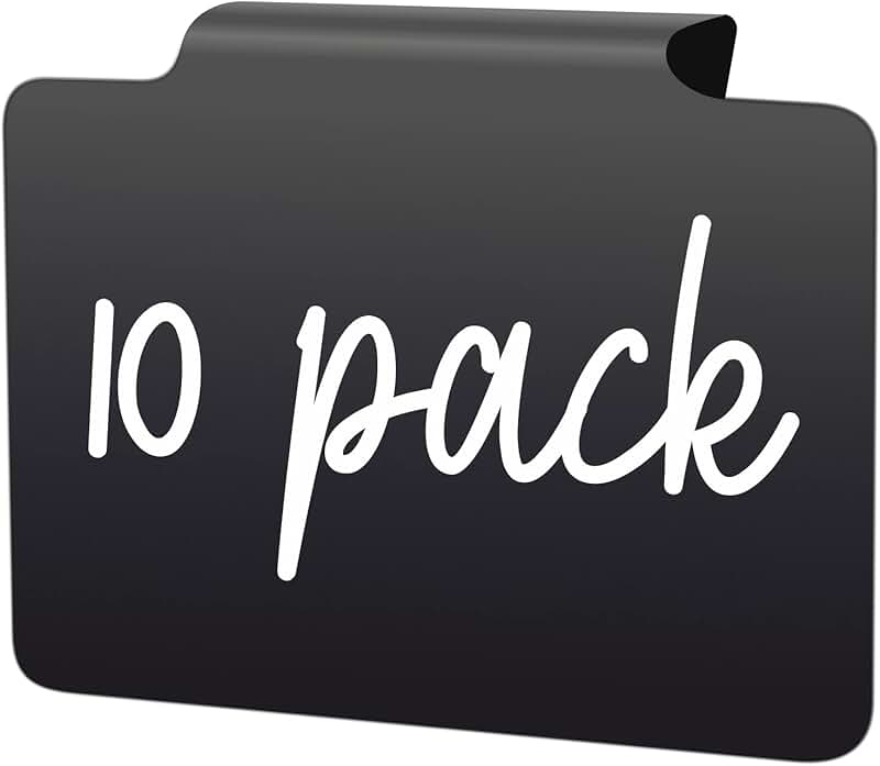 Small Chalk Labels for Pantry and Storage Baskets