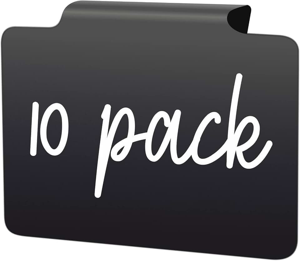 Small Chalk Labels for Pantry and Storage Baskets