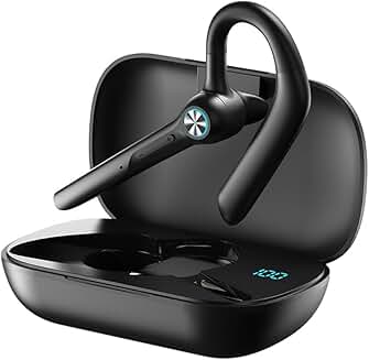 Wireless Bluetooth Business Headphones with Noise Cancellation