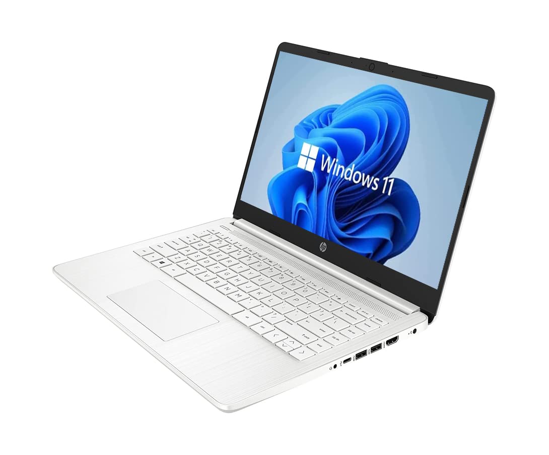 Newest 14" HD Laptop, Windows 11, Intel Celeron Dual-Core Processor Up to 2.60GHz, 4GB RAM, 64GB SSD, Webcam(Renewed)