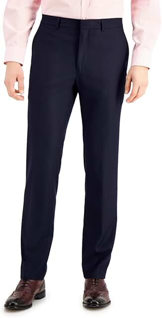 Men's Navy Suit Pants, 38W x 30L