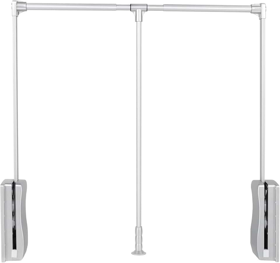 Adjustable 35-48 Inch Collapsible Closet Rod