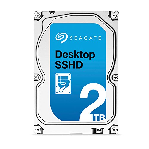 (Old Model) 2TB Desktop Gaming SSHD(Solid State Hybrid Drive) SATA 6Gb/s 64MB Cache 3.5-Inch Internal Bare Drive (ST2000DX001)