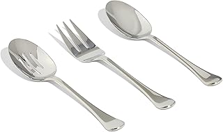 Stainless Steel Serving Utensil Set, Dishwasher Safe