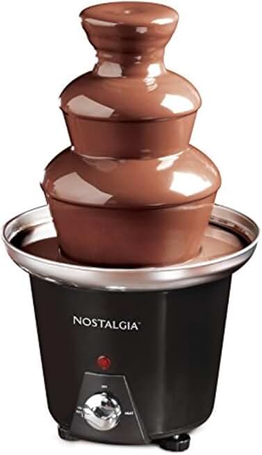 3-Tier Electric Chocolate Fondue Fountain for Parties