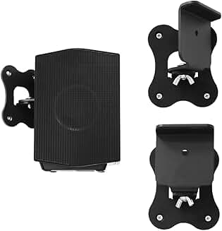 Pair of Metal Wall Mount Brackets for Surround Speakers