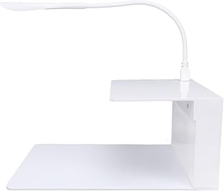 Eyelash Extension Shelf with LED Light and Organizer