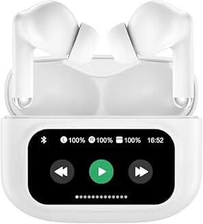 Wireless Bluetooth Earbuds with ANC and Touch Control