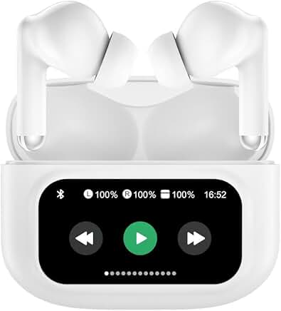 Wireless Bluetooth Earbuds with ANC and Touch Control