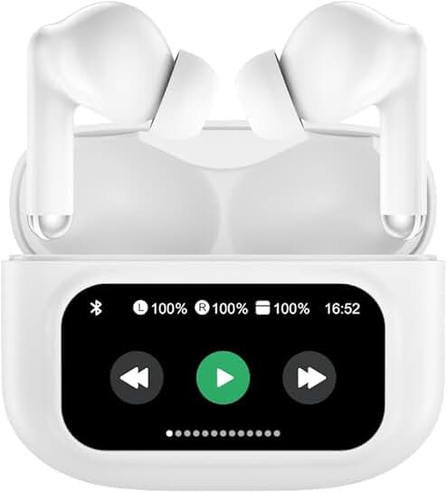 Wireless Bluetooth Earbuds with ANC and Touch Control