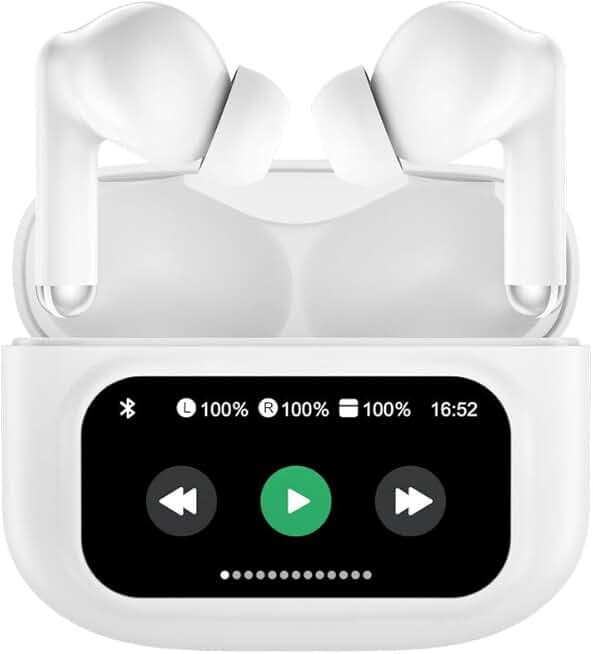Wireless Bluetooth Earbuds with ANC and Touch Control