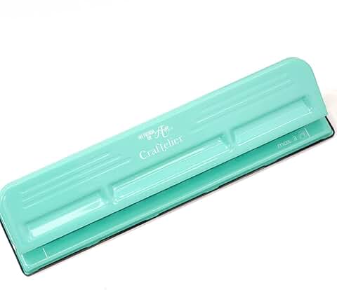 Large adjustable disc planner hole punch