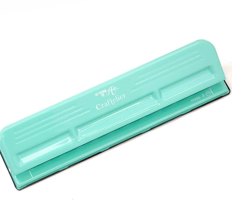 Large adjustable disc planner hole punch