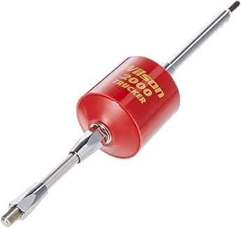 Red 5-inch CB Radio Antenna for Mobile Use