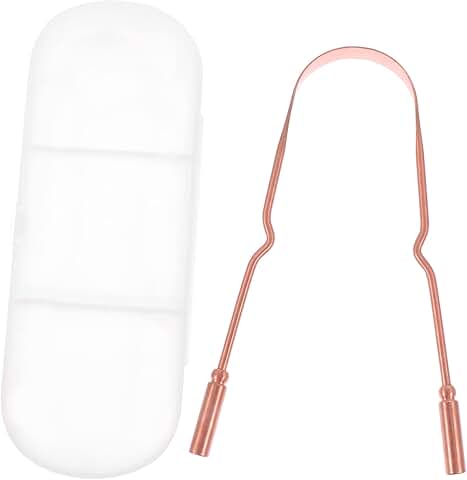 Eco-Friendly Copper Handle Rake and Brush for Oral Care