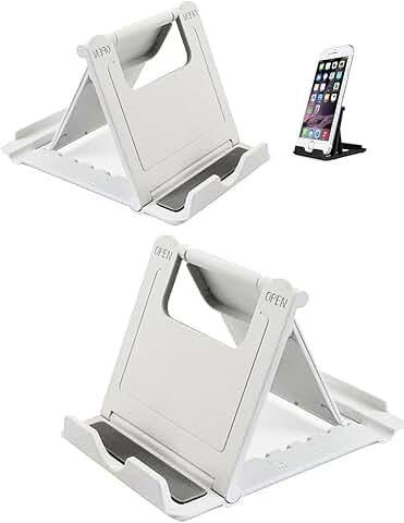 Foldable Portable Phone Stand for Desk, 2 Pack