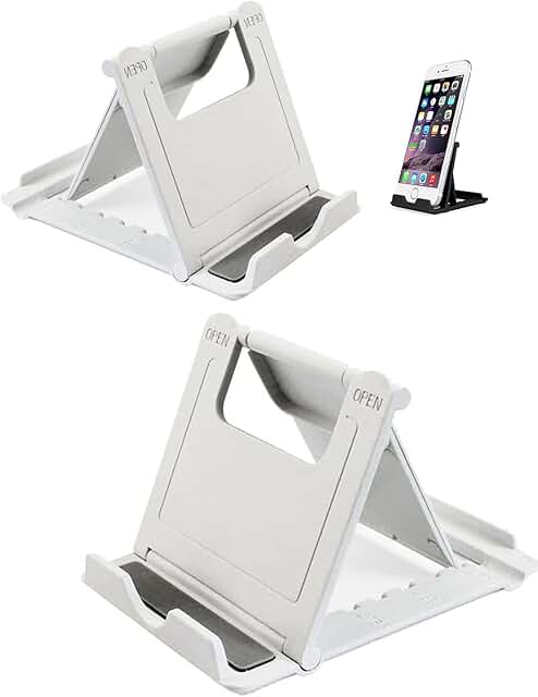 Foldable Portable Phone Stand for Desk, 2 Pack