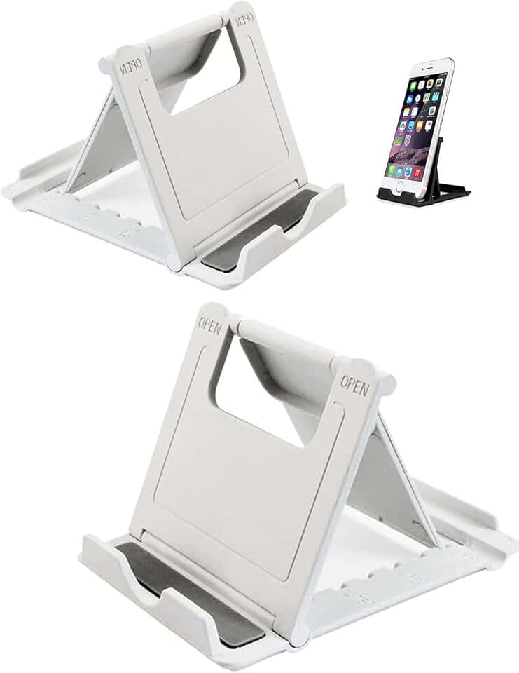 Foldable Portable Phone Stand for Desk, 2 Pack