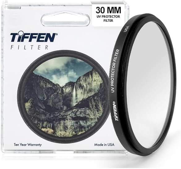 Slim 30mm UV Protection Filter for Camera Lens