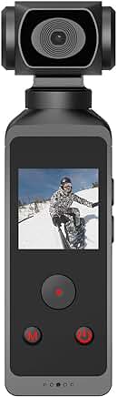 4K Ultra HD Camcorder with 270° Rotatable Anti-Shake Camera