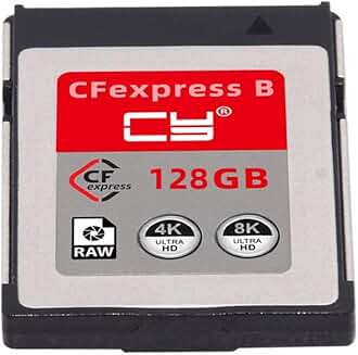 128GB NVMe PCIe Gen3x2 CF Express Card for Camera Storage