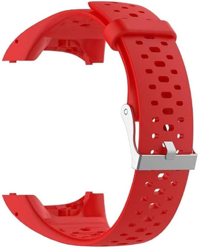 Silicone Watch Band for M400/M430, Adjustable Sport Strap