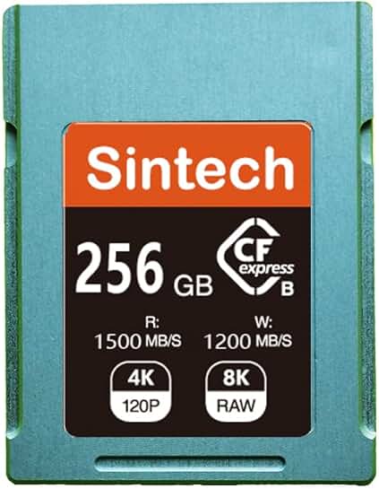 256GB CFexpress Type B Card for Nikon and Canon cameras
