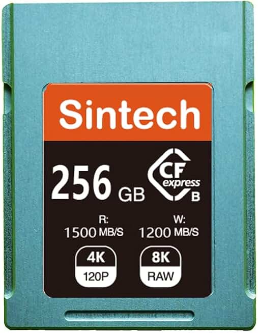 256GB CFexpress Type B Card for Nikon and Canon cameras