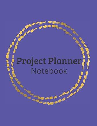 Project Planner Notebook for Tasks and Organization