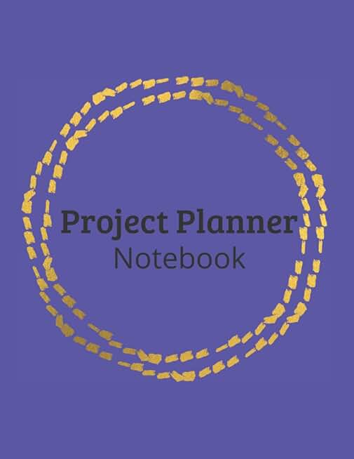 Project Planner Notebook for Tasks and Organization