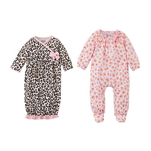 Baby Girls' Watch ME Grow Set, Leopard, 0-6 Months