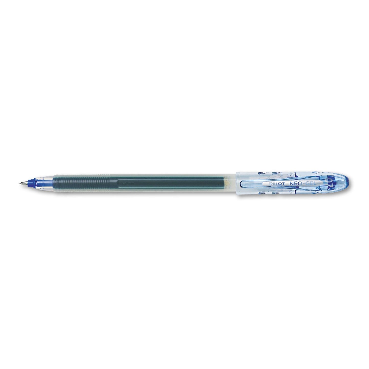 12 Blue Fine Point Gel Roller Ball Pens